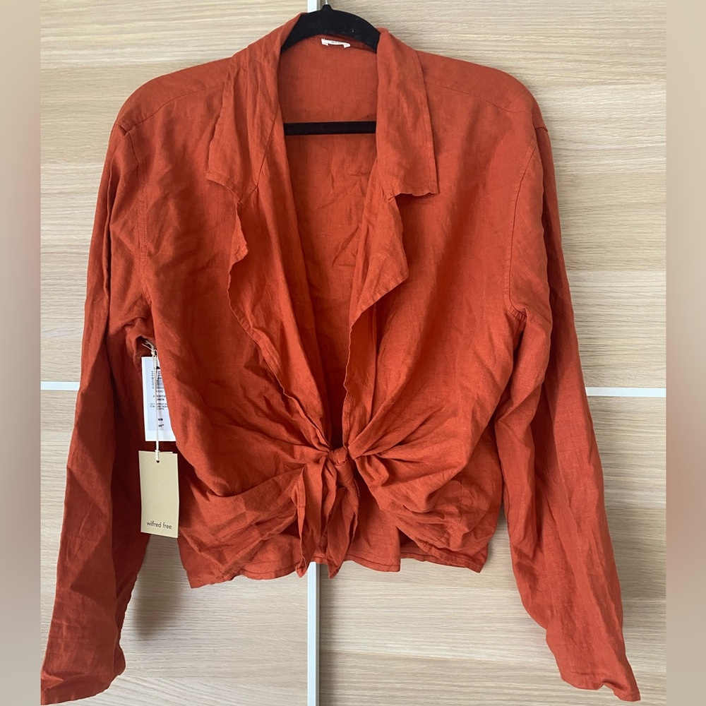 Linen Wilfred Top NWT